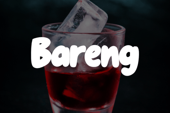 Bareng: A Versatile Font for Building a Strong Brand
