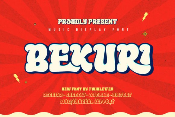 Bekuri: A Display Font Designed for Digital Celebration