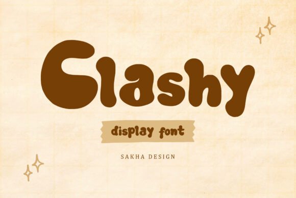 Clashy: The Editorial Font for Bold Visual Statements