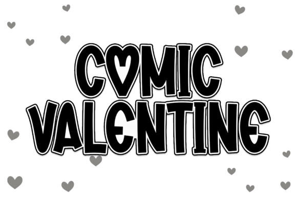 Comic Valentine: A Marker-Style Font for Warm Digital Branding