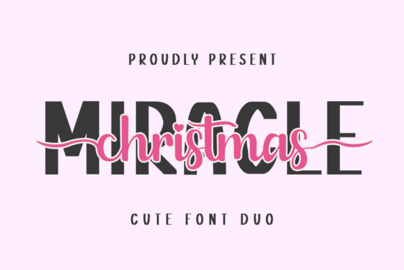 Elevating Your Brand with the Miracle Christmas Duo Font