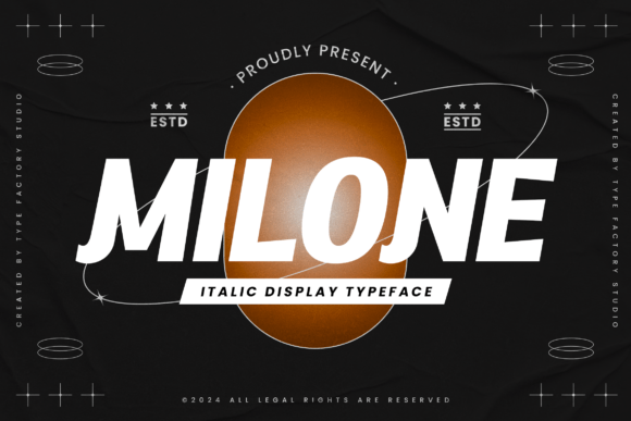 Milone: A Dynamic Italic Font for Digital Branding