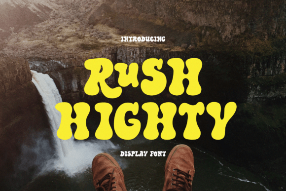 Rush Highty: The Fun Display Font for Your Creative Products