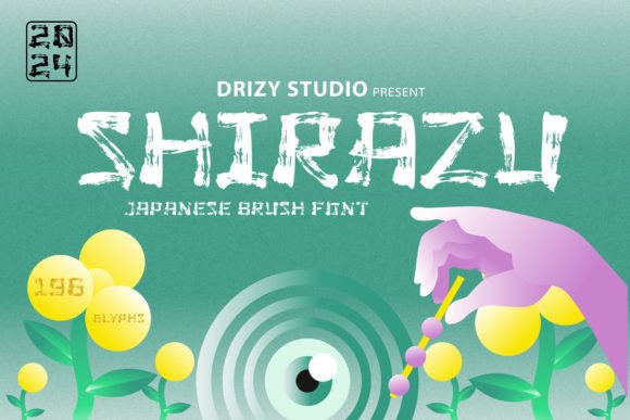 Shirazu: The Elegant Brush Font for Your Handmade Creations