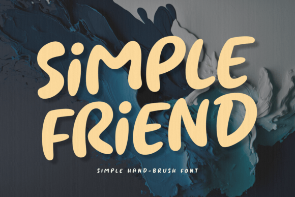 Simple Friend: A Font That Makes Digital Layouts Feel More Human