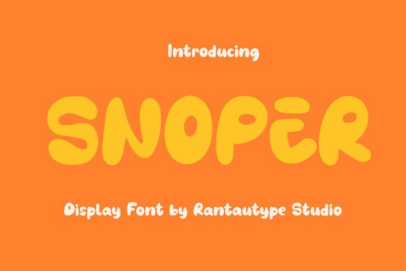 Snoper Font Review for Web Design