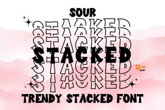 Sour Stacked: A Font That Adds Whimsical Polish to Your Brand
