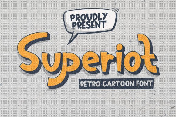 Superiot: A Display Font for Creative Branding