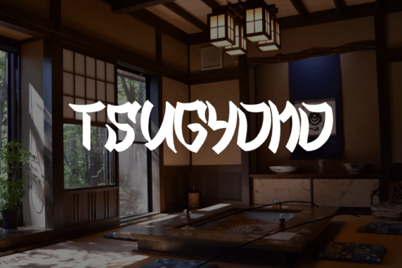 Tsugyono: The Versatile Display Font Your Brand Identity Needs