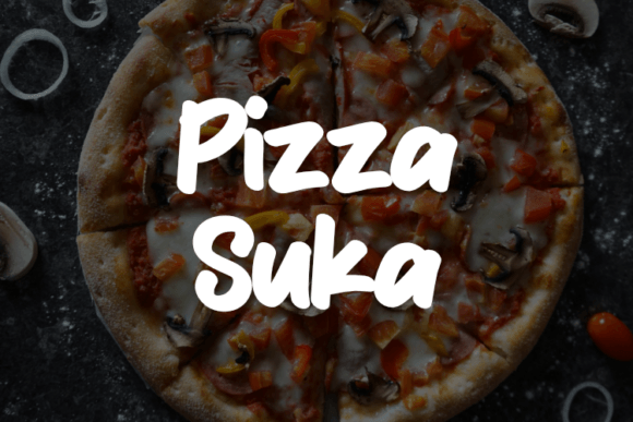 Using the Pizza Suka Typeface to Craft Campaigns That Captivate