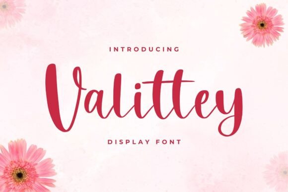 Valittey: The Display Font for Digital Elegance and Impact