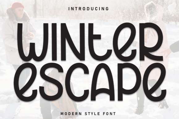 Winter Escape Font: A Designer's Campaign Ally