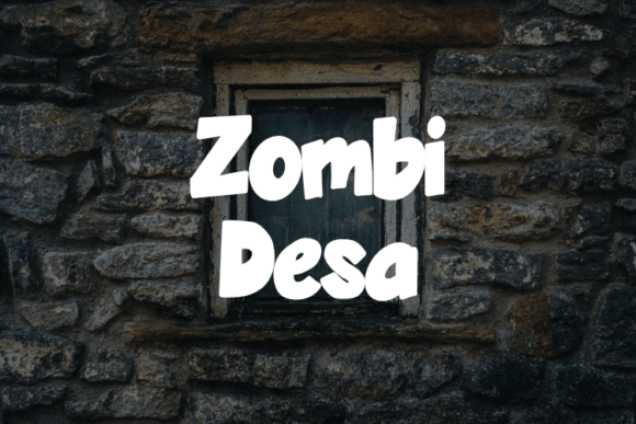 Zombi Desa Font: A Marketer's Campaign Test